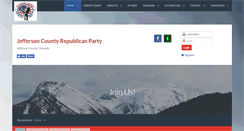 Desktop Screenshot of jeffcorepublicans.com